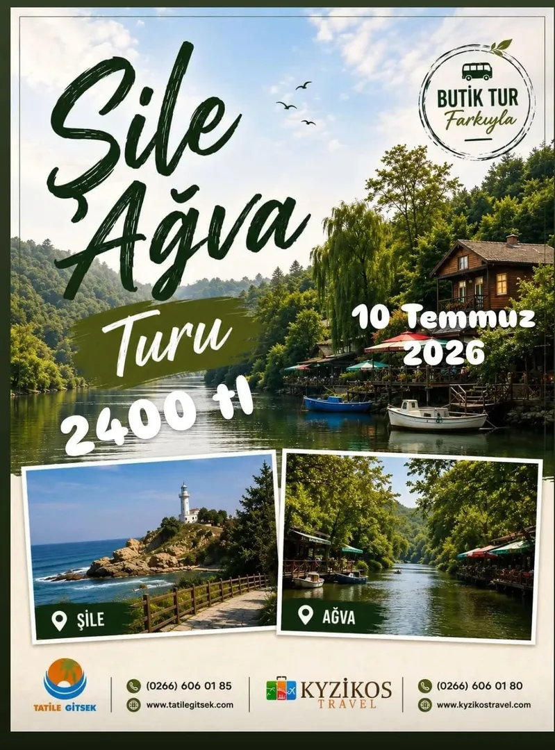 Erdek Çıkışlı Günübirlik Şile & Ağva Turu (Butik Tur Farkıyla!)